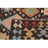 Tappeto Originale Kilim Afghanistan 177x252 Ner