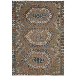 Hand Made Rug Kilim Afghanistan 168x240 Brown B