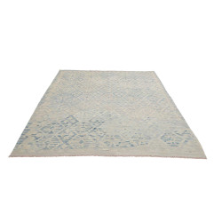 Hand Made Rug Kilim Afghanistan 188x240 Sky Blu