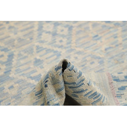 Hand Made Rug Kilim Afghanistan 188x240 Sky Blu