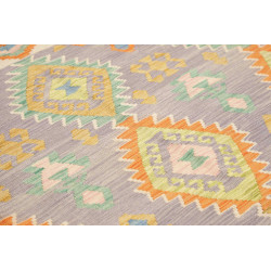 Tappeto Originale Kilim Afghanistan 170x242 Gri