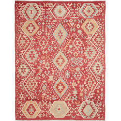 Hand Made Rug Kilim Afghanistan 191x251 Red Bei
