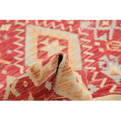 Hand Made Rug Kilim Afghanistan 191x251 Red Bei