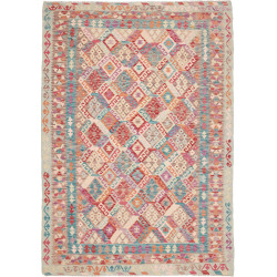 Hand Made Rug Kilim Afghanistan 173x242 Aqua Gr