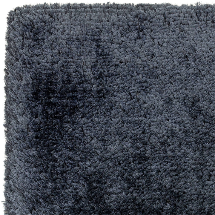 Tappeto Plush tinta unita blu scuro 200x300 cm