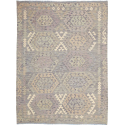Hand Made Rug Kilim Afghanistan 177x242 Blue Gr