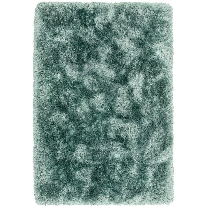 Tappeto Plush tinta unita verde salvia e verde o