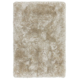 Rug Plush plain beige taupe 120x170 cm