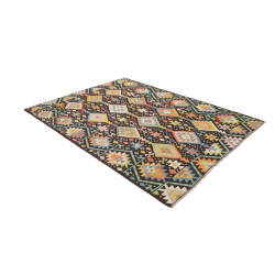 Tappeto Originale Kilim Afghanistan 175x237 Ner