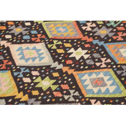Tappeto Originale Kilim Afghanistan 175x237 Ner
