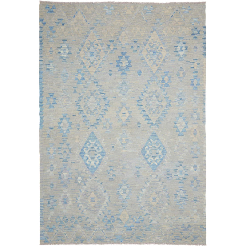 Hand Made Rug Kilim Afghanistan 175x257 Sky Blu