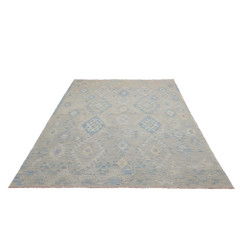 Hand Made Rug Kilim Afghanistan 175x257 Sky Blu