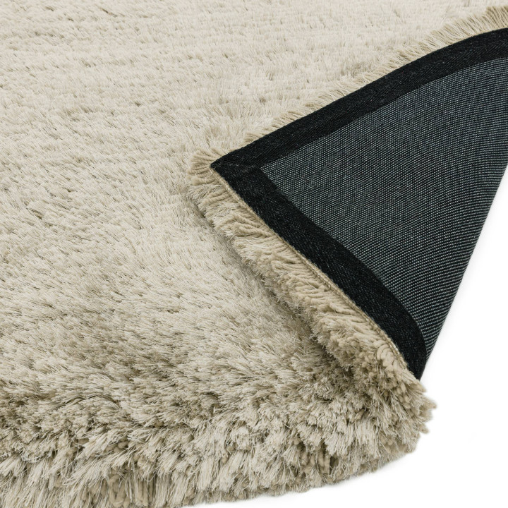 Rug Plush plain beige sand ecru 200x300 cm