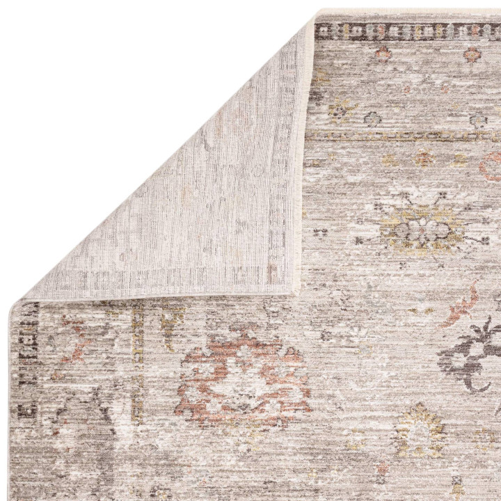Rug Jasper abstract grey beige brown taupe 80x16
