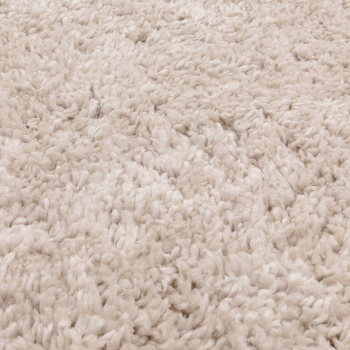 Rug Ritchie plain beige ivory 120x170 cm