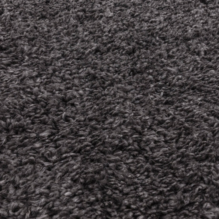 Rug Ritchie plain dark grey anthracite 120x170 c