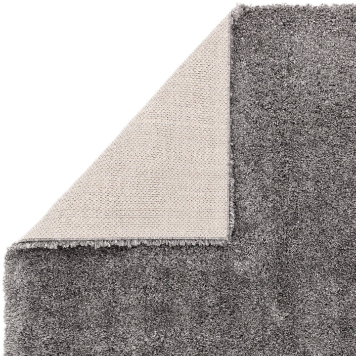 Rug Ritchie plain grey silver 80x150 cm