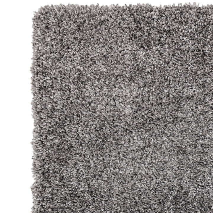 Rug Ritchie plain grey silver 200x290 cm