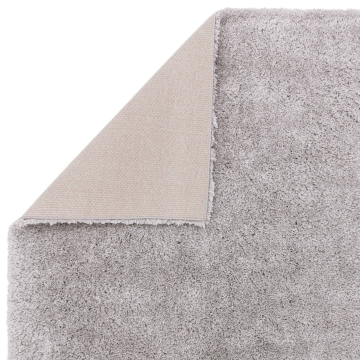 Rug Ritchie plain silver grey 200x290 cm