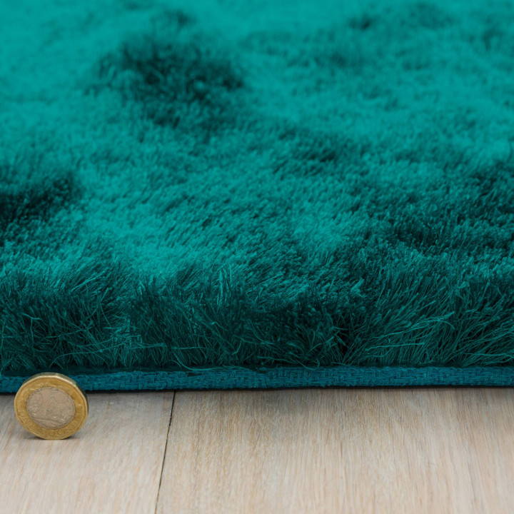 Rug Whisper plain green 140x200 cm