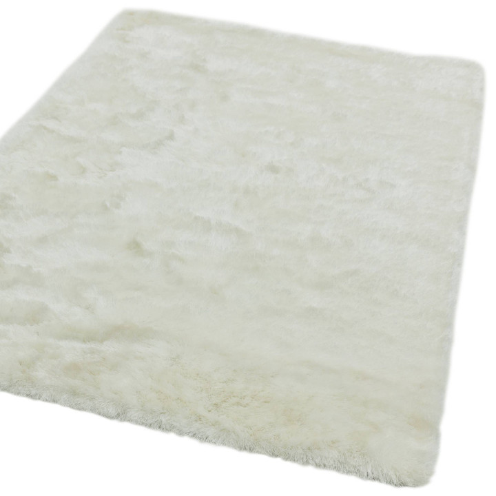 Rug Whisper plain white cream 140x200 cm