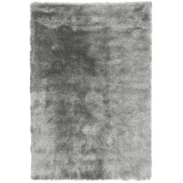 Rug Whisper plain light grey dark grey silver 14