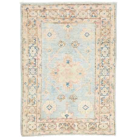 Tappeto Originale Kazak Afghanistan 63x88 Azzur