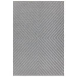 Rug Antibes geometric grey silver 200x290 cm