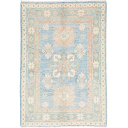 Tappeto Originale Kazak Afghanistan 61x87 Azzur