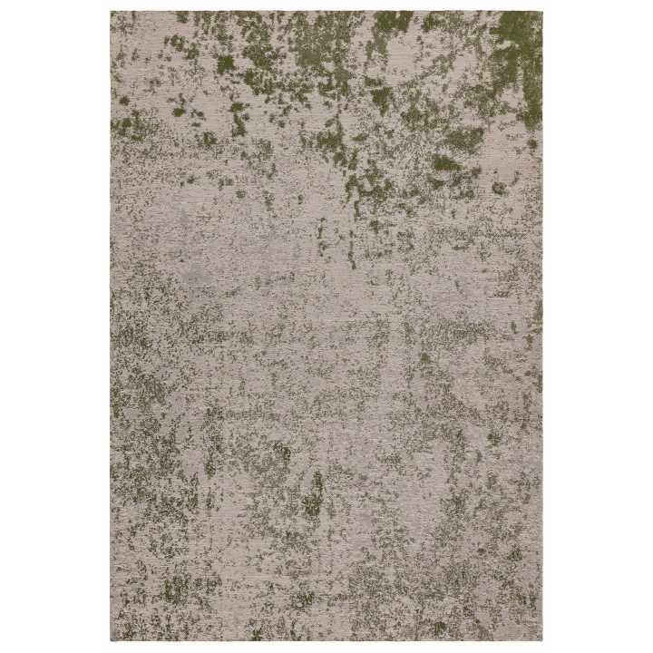 Rug Dara abstract olive green beige 120x170 cm