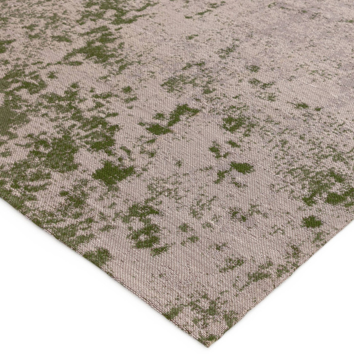 Rug Dara abstract olive green beige 120x170 cm