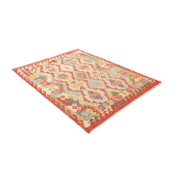Kilim 146x196 Cm Kilim, Afghanistan, Hand-carded Wool warp: