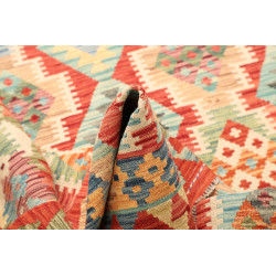 Kilim 146x196 Cm Kilim, Afghanistan, Hand-carded Wool warp: