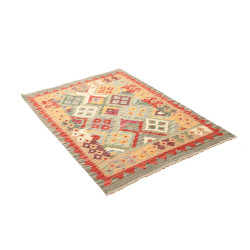 Kilim 104x146 Cm Kilim Afghanistan Lana Cardata A Mano