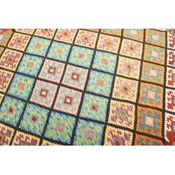 Kilim 208x293 Cm Kilim, Afghanistan, Hand-carded Wool warp: