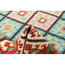 Kilim 208x293 Cm Kilim, Afghanistan, Hand-carded Wool warp: