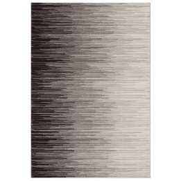 Tappeto Nova geometrico grigio scuro e grigio ch