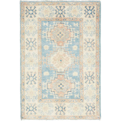 Tappeto Originale Kazak Afghanistan 59x87 Azzur