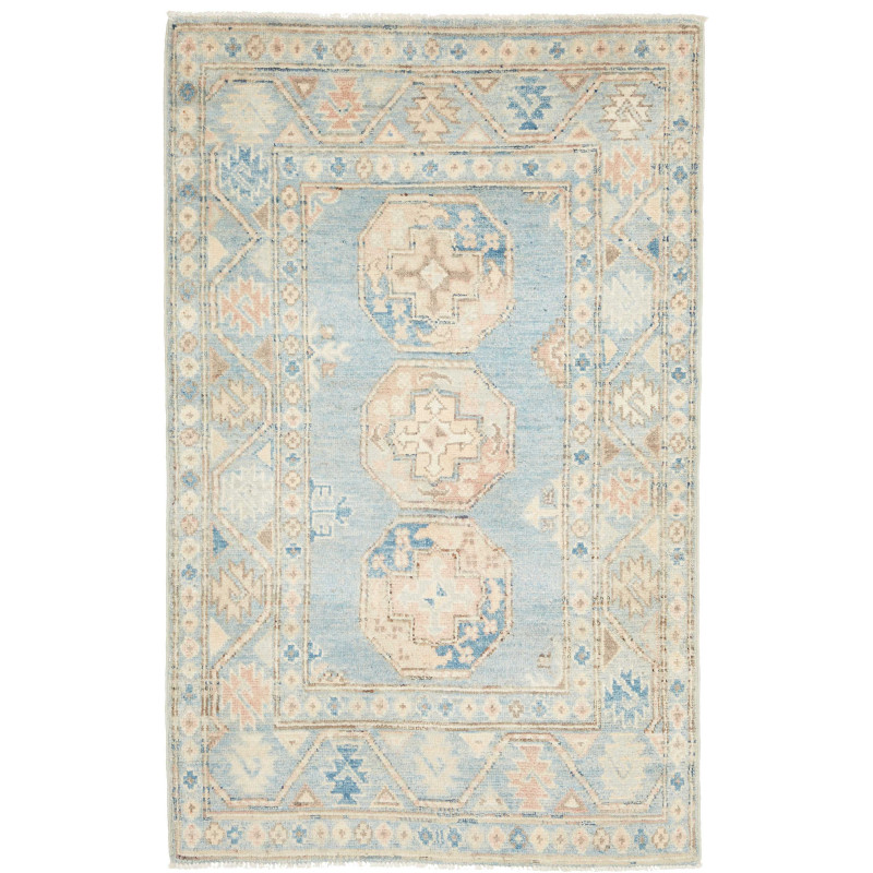 Tappeto Originale Kazak Afghanistan 86x138 Azzu