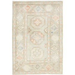 Tappeto Originale Kazak Afghanistan 84x121 Verd