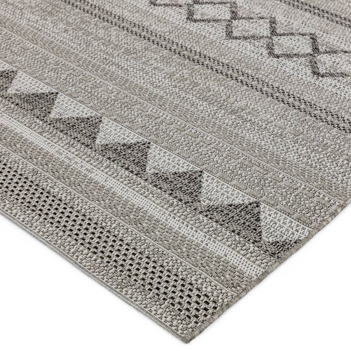 Rug Varanda geometric cream grey taupe 160x230 c