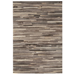 Rug Gaucho geometric grey silver taupe ivory whi
