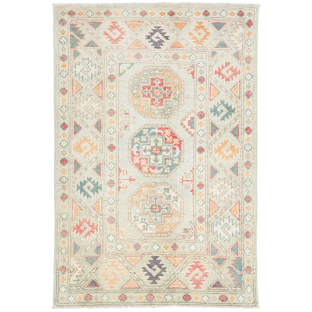 Tappeto Originale Kazak Afghanistan 81x120 Verd
