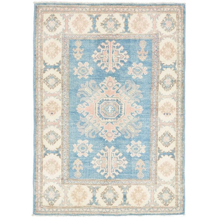 Tappeto Originale Kazak Afghanistan 84x120 Blu