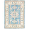 Tappeto Originale Kazak Afghanistan 84x120 Blu