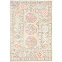 Tappeto Originale Kazak Afghanistan 84x119 Crem