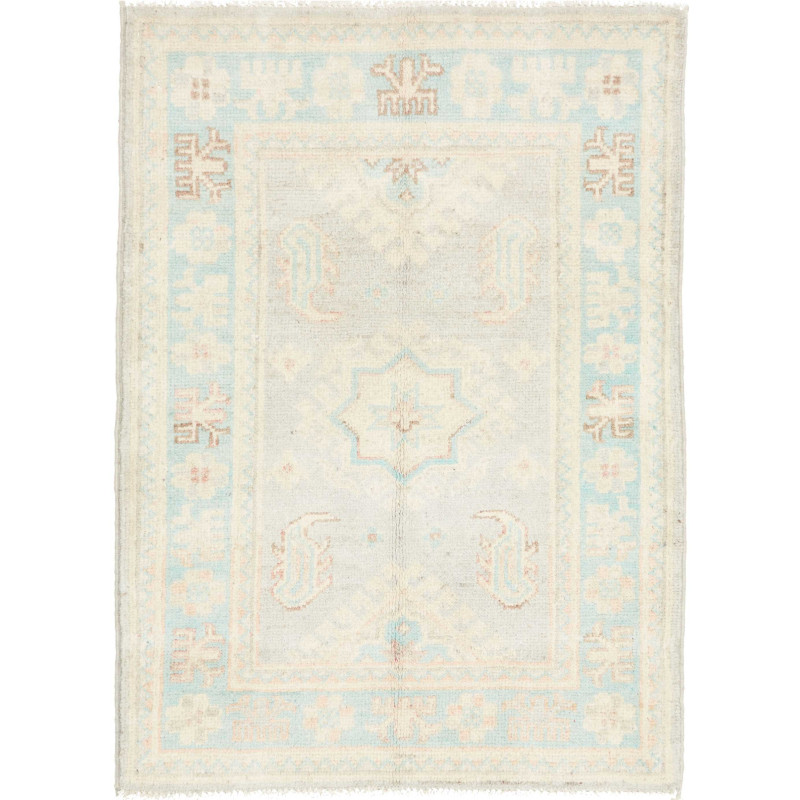 Tappeto Originale Kazak Afghanistan 66x92 Azzur