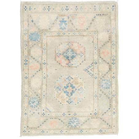 Tappeto Originale Kazak Afghanistan 63x88 Grigi