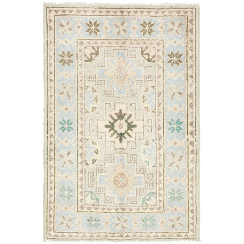 Tappeto Originale Kazak Afghanistan 62x93 Azzur