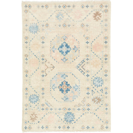 Tappeto Originale Kazak Afghanistan 62x90 Crema